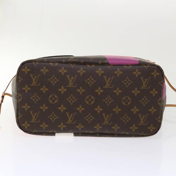 LOUIS VUITTON Monogram Game On Neverfull MM Tote Bag M57452 - Picture 5 of 16